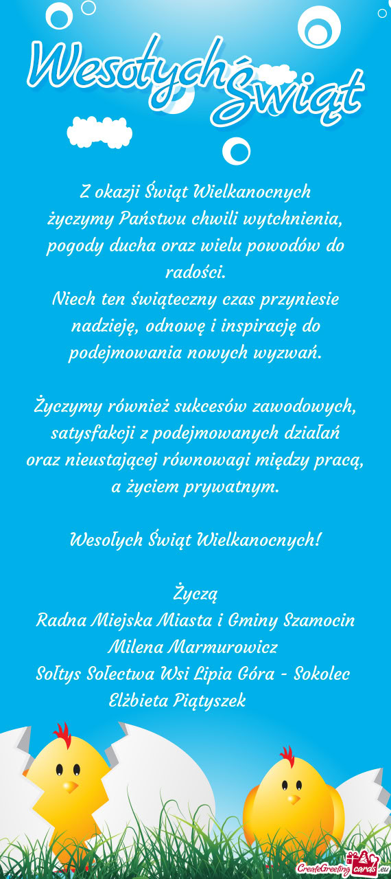 Radna Miejska Miasta i Gminy Szamocin Milena Marmurowicz