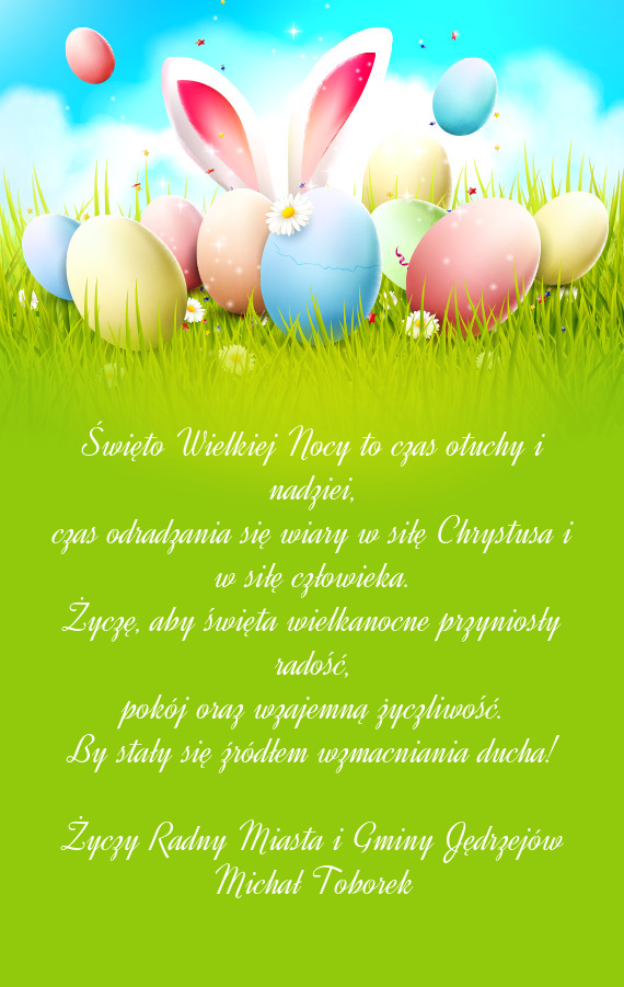 Radny Miasta i Gminy Jędrzejów Michał Toborek