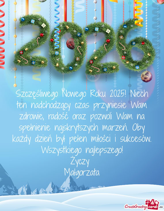 Radość oraz pozwoli Wam na spełnienie najskrytszych marzeń