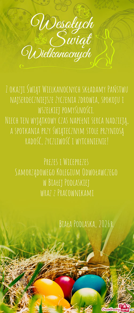 Radość, życzliwość i wytchnienie