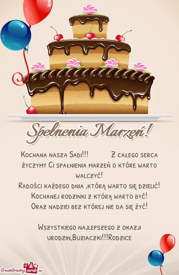 Radości każdego dnia ,którą warto się dzielić