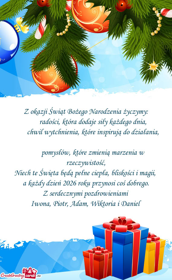 ❄️ radości, która dodaje siły każdego dnia