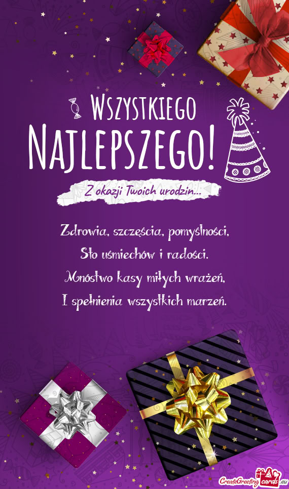 Radości. Mnóstwo
