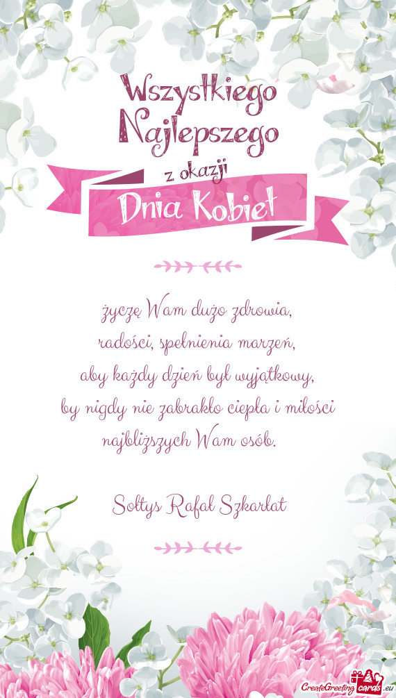 Radości, spełnienia marzeń