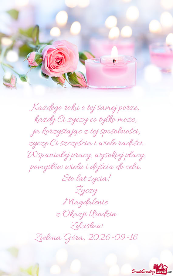 Radości. Wspaniałej