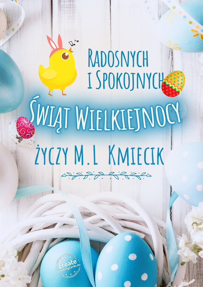Radosnych i spokojnych M.L Kmiecik