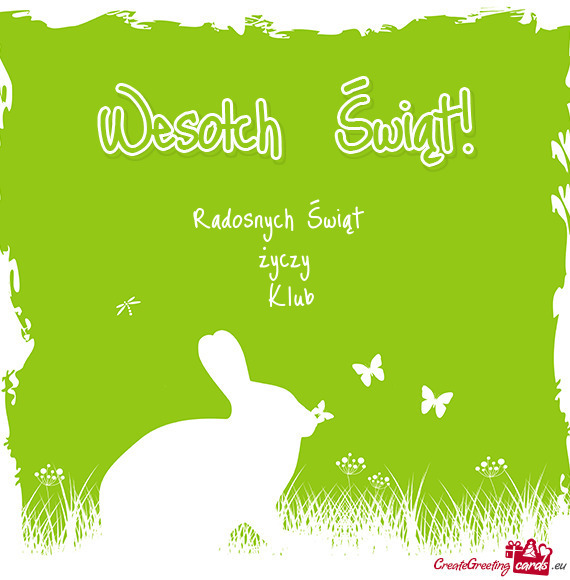Radosnych Świąt życzy Klub