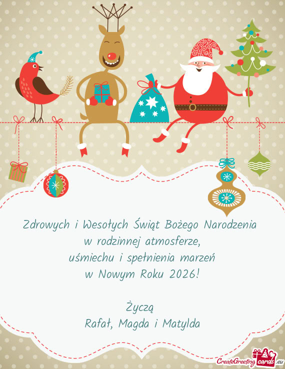 Rafał, Magda i Matylda