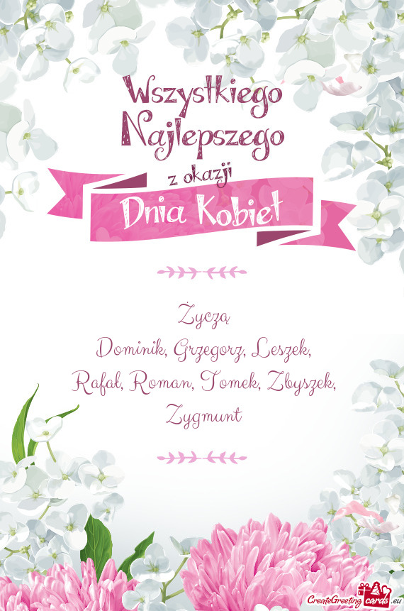 Rafał, Roman, Tomek, Zbyszek