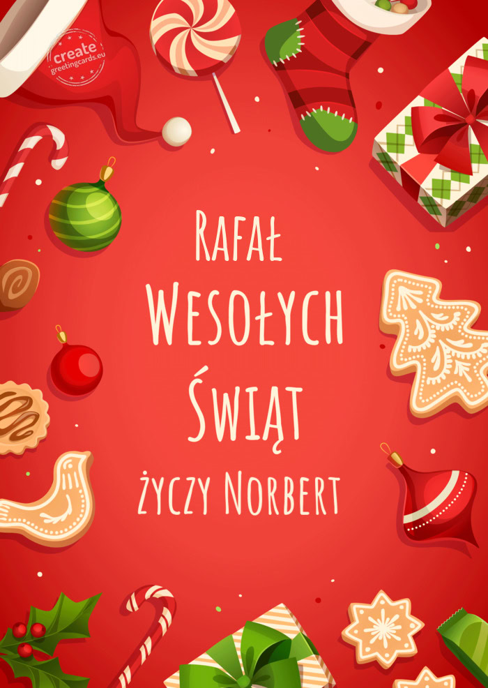 Rafał życzy Norbert