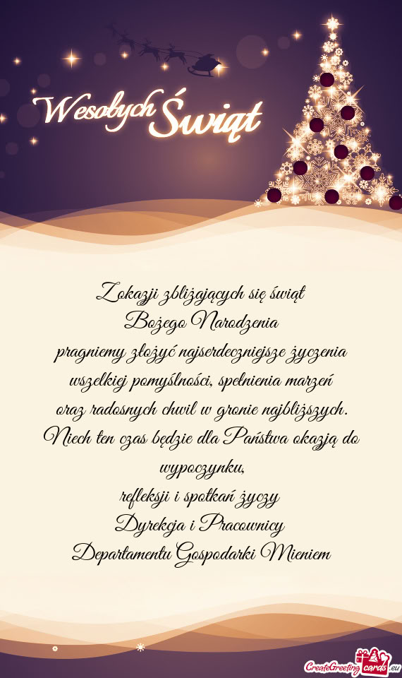 Refleksji i spotkań