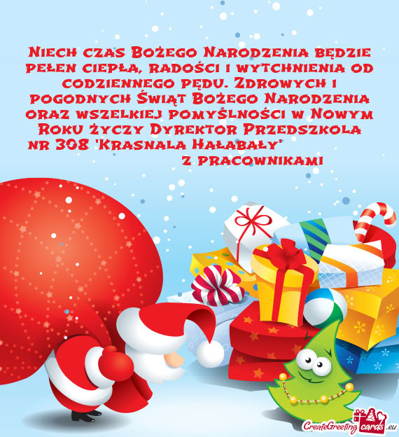 Rektor Przedszkola nr 308 