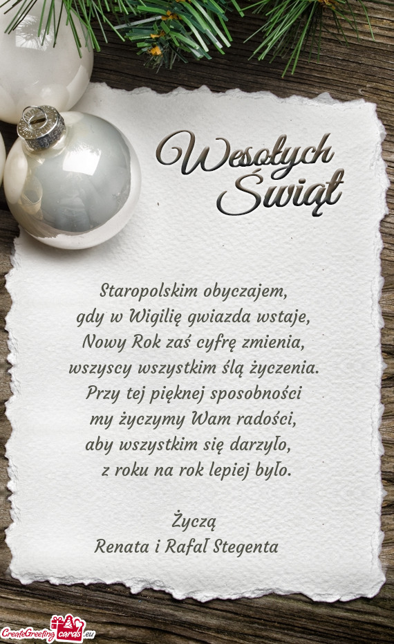 Renata i Rafał Stegenta 🌲