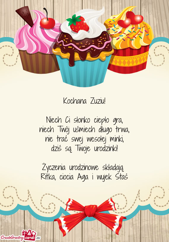 Ritka, ciocia Aga i wujek Staś