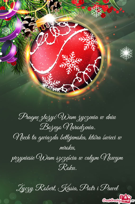 Robert, Kasia, Piotr i Paweł