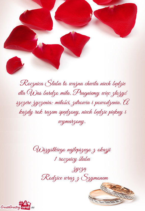 Rodzice wraz z Szymonem