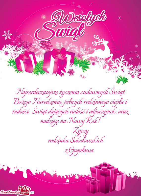 Rodzinka Sokołowskich