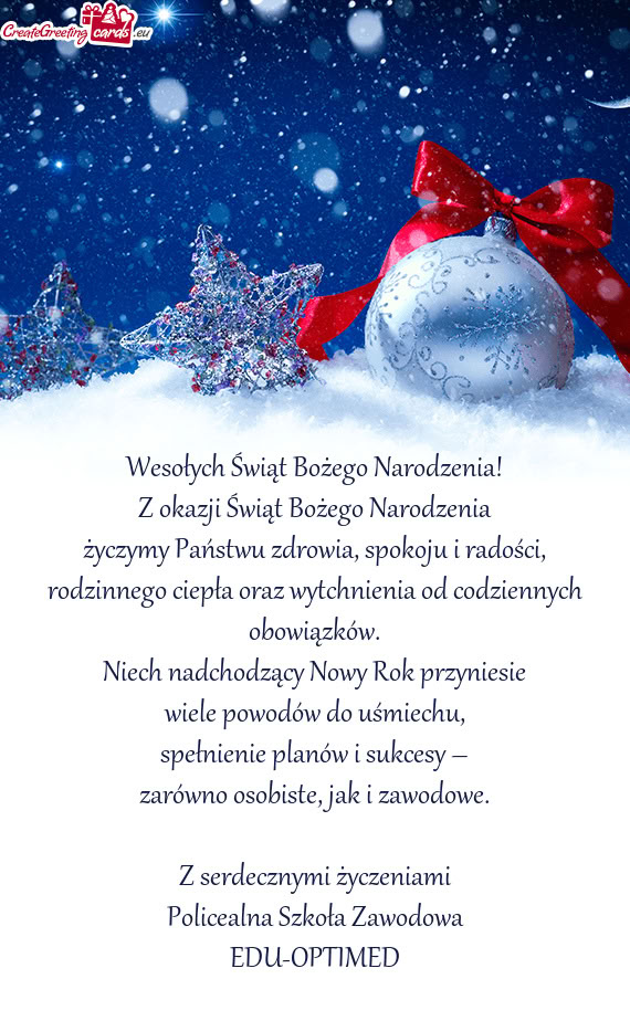 Rodzinnego ciepła oraz wytchnienia od codziennych obowiązków