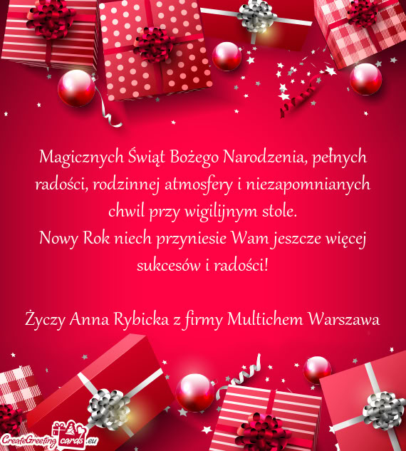 Rodzinnej atmosfery i niezapomnianych chwil przy wigilijnym stole