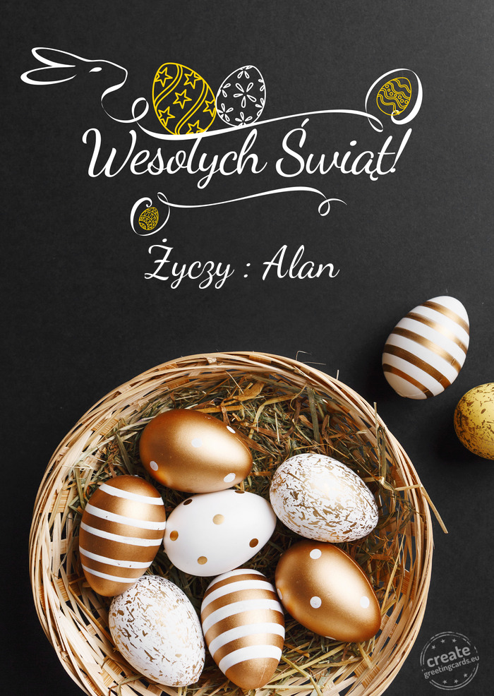 Rodzinnej Wielkanocy: Alan