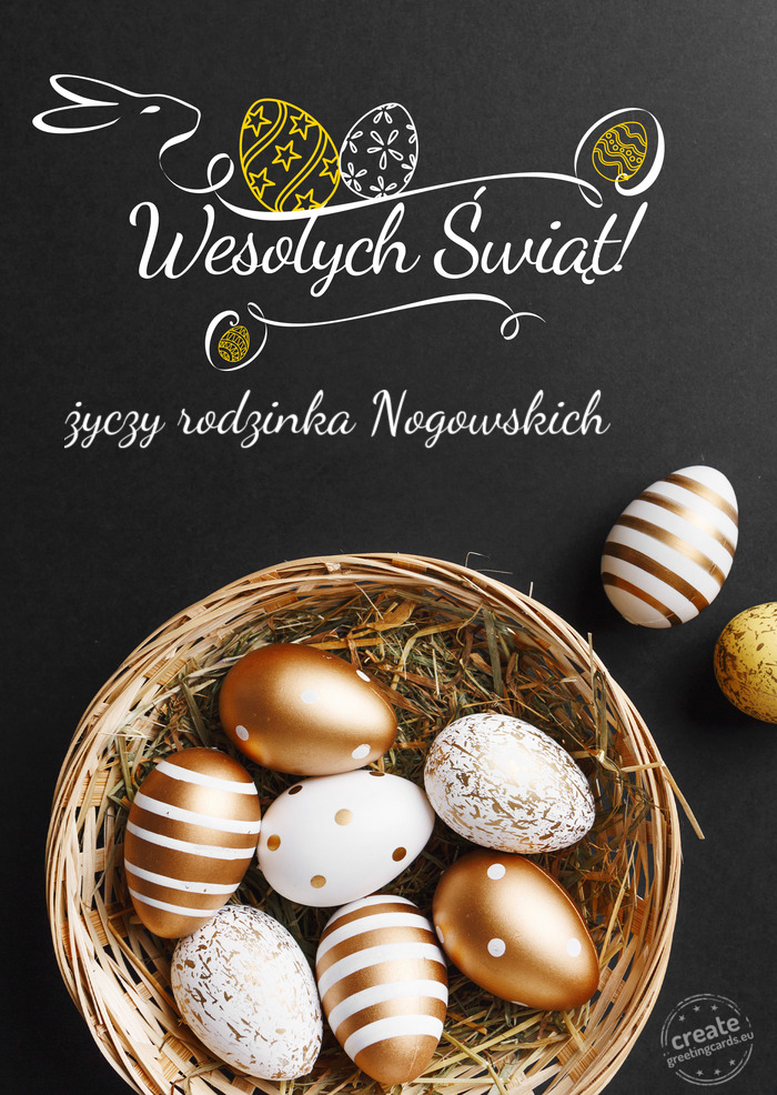 Rodzinnej Wielkanocyrodzinka Nogowskich 🐑💐🐣