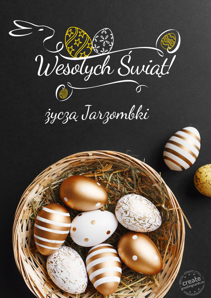 Rodzinnej Wielkanocyżyczą Jarzombki 🐇
