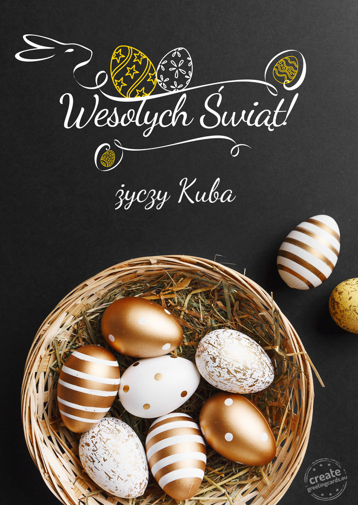 Rodzinnej Wielkanocyżyczy Kuba