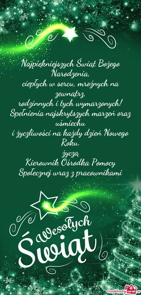 Rodzinnych i tych wymarzonych! Spełnienia najskrytszych marzeń oraz uśmiechu i życzliwości