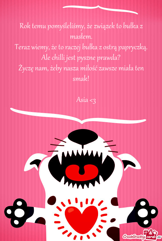 Rok temu pomyśleliśmy, że związek to bułka z masłem