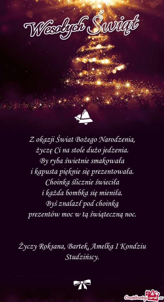 Roksana, Bartek, Amelka I Kondziu Studzińscy