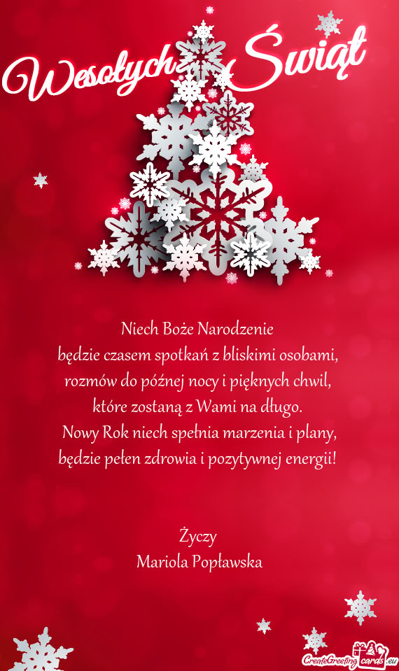 Rozmów do późnej nocy i pięknych chwil