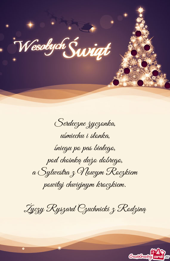 Ryszard Czuchnicki z Rodziną