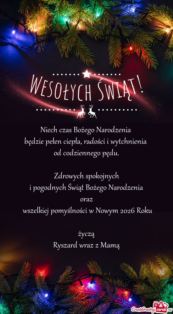 Ryszard wraz z Mamą