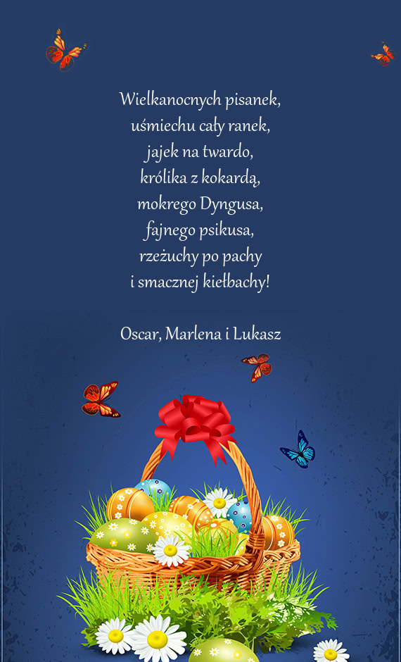 Rzeżuchy po pachy i smacznej kiełbachy! Oscar