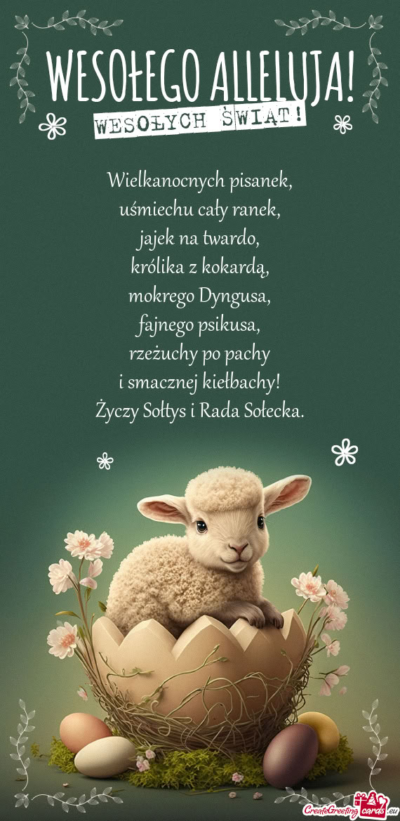 Rzeżuchy po pachy i smacznej kiełbachy! Sołtys i Rada Sołecka