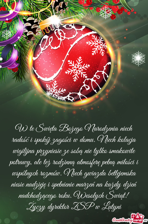 Rzyniesie ze sobą nie tylko smakowite potrawy, ale też rodzinną atmosferę pełną miłości i ws