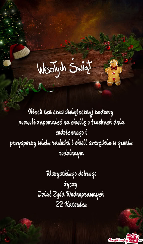 Rzysporzy wiele radości i chwil szczęścia w gronie rodzinnym Wszystkiego dobrego Dzi