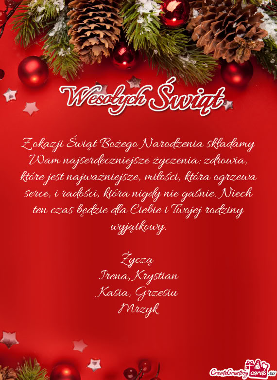 S będzie dla Ciebie i Twojej rodziny wyjątkowy