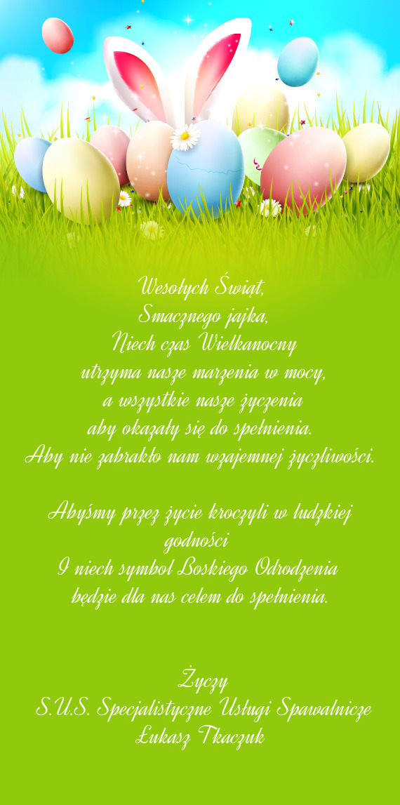 S.U.S. Specjalistyczne Usługi Spawalnicze Łukasz Tkaczuk