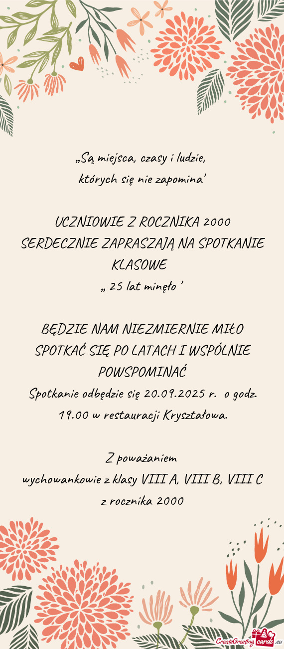 „Są miejsca, czasy i ludzie