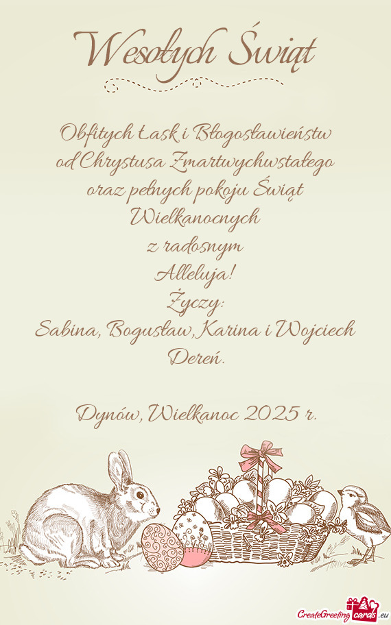 Sabina, Bogusław, Karina i Wojciech Dereń