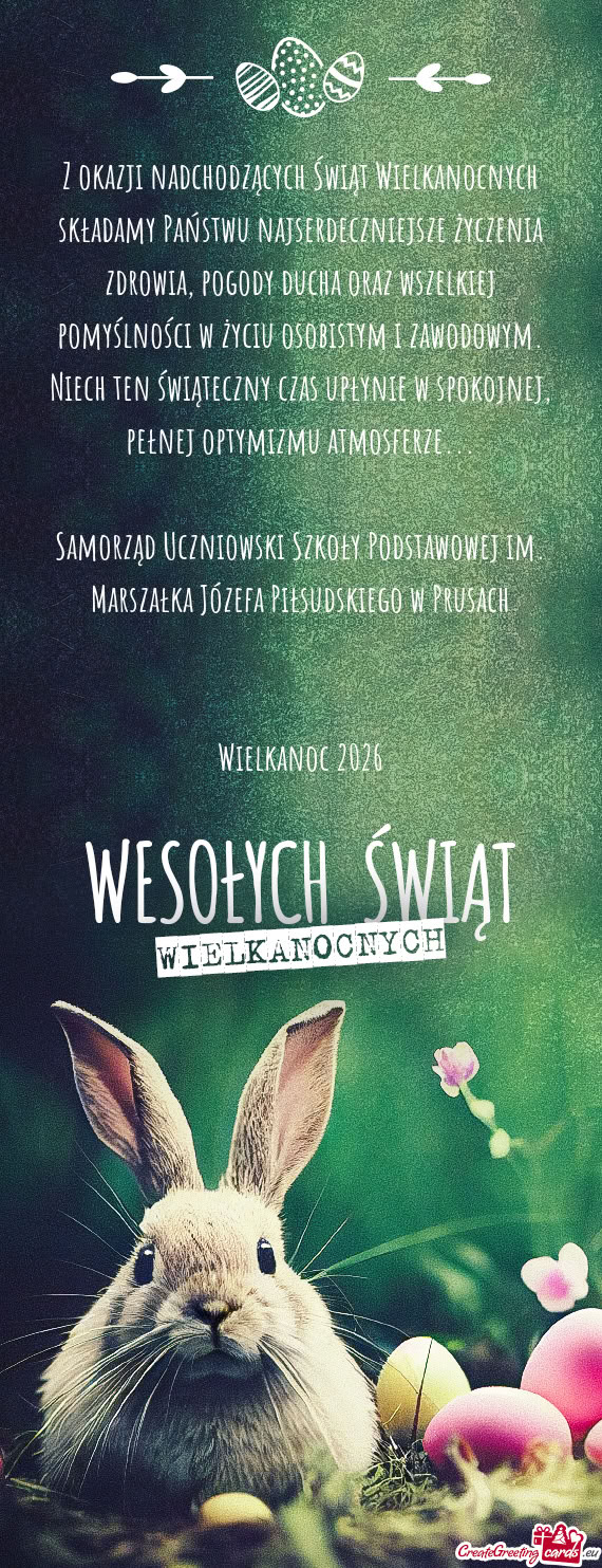 Samorząd Uczniowski Szkoły Podstawowej im. Marszałka Józefa Piłsudskiego w Prusach