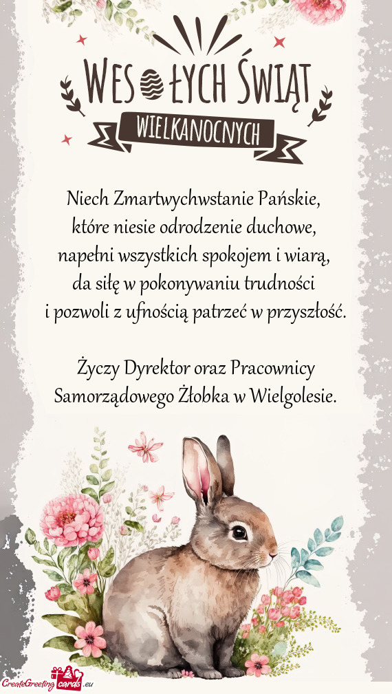 Samorządowego Żłobka w Wielgolesie
