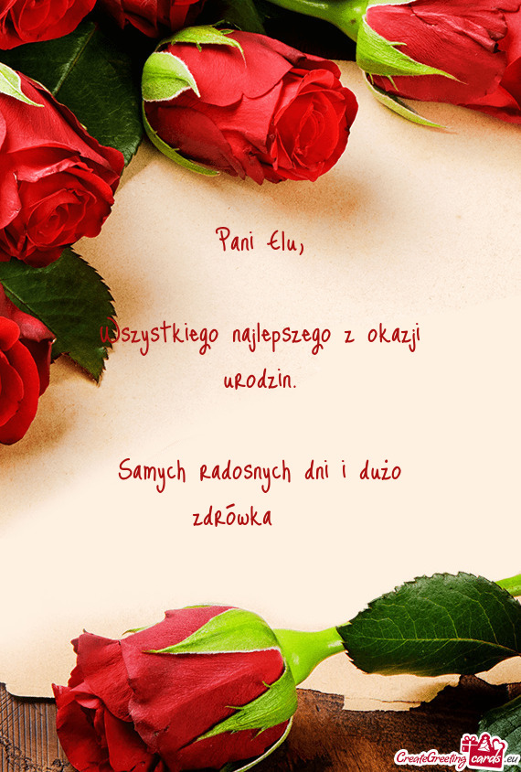 Samych radosnych dni i dużo zdrówka ❤️