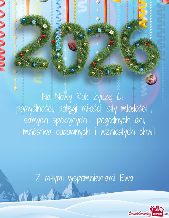 Samych spokojnych i pogodnych dni