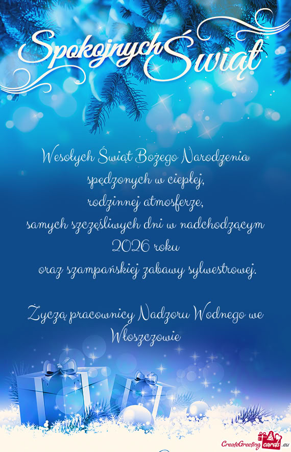 Samych szczęśliwych dni w nadchodzącym 2026 roku