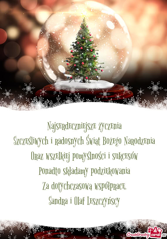 Sandra i Olaf Leszczyńscy