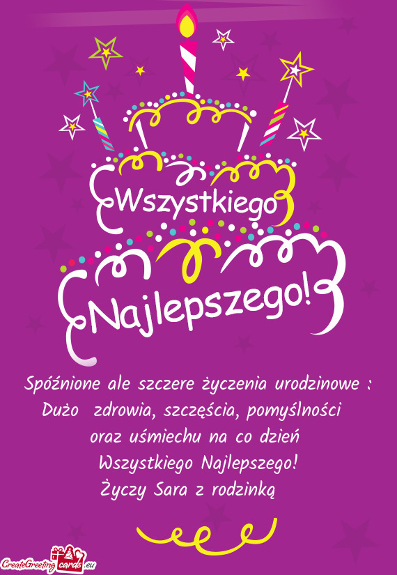 Sara z rodzinką ♡