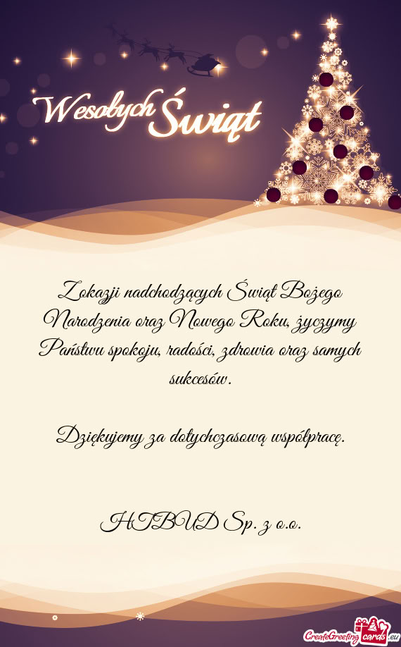 Ści, zdrowia oraz samych sukcesów