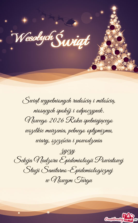 Sekcja Nadzoru Epidemiologii Powiatowej Stacji Sanitarno-Epidemiologicznej